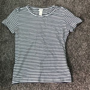 Striped blue H&M tshirt